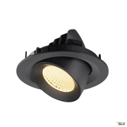 NUMINOS® GIMBLE M, Deckeneinbauleuchte,, 3000 K, 40°, schwarz