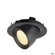 NUMINOS® GIMBLE M, Deckeneinbauleuchte,, 3000 K, 40°, schwarz