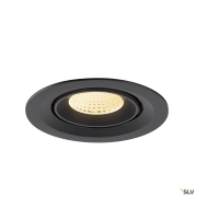 NUMINOS® GIMBLE M, Deckeneinbauleuchte,, 3000 K, 40°, schwarz