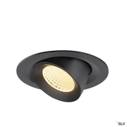 NUMINOS® GIMBLE M, Deckeneinbauleuchte,, 3000 K, 40°, schwarz