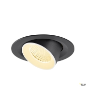 NUMINOS® GIMBLE M, Deckeneinbauleuchte,, 3000 K, 40°, schwarz / weiß