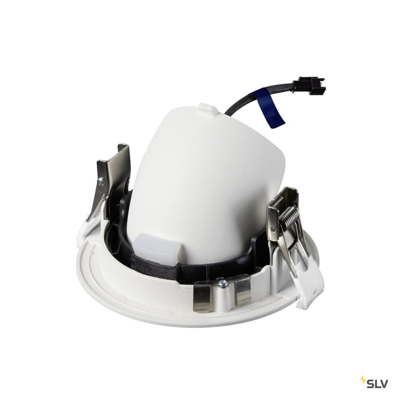 SLV NUMINOS® GIMBLE M, Deckeneinbauleuchte,, 3000 K, 20°, weiß