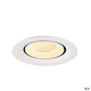 NUMINOS® GIMBLE M, Deckeneinbauleuchte,, 3000 K, 40°, weiß