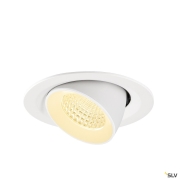 NUMINOS® GIMBLE M, Deckeneinbauleuchte,, 3000 K, 55°, weiß