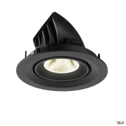 NUMINOS® GIMBLE M, Deckeneinbauleuchte,, 4000 K, 20°, schwarz