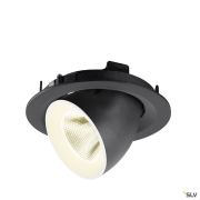 NUMINOS® GIMBLE M, Deckeneinbauleuchte,, 4000 K, 20°, schwarz / weiß