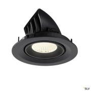 NUMINOS® GIMBLE M, Deckeneinbauleuchte,, 4000 K, 40°, schwarz