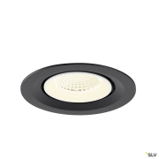 NUMINOS® GIMBLE M, Deckeneinbauleuchte,, 4000 K, 40°, schwarz / weiß