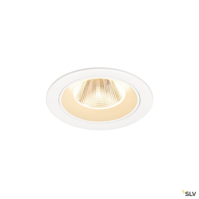SLV NUMINOS® M, Deckeneinbauleuchte, 2700 K, 20°, IP20, rund, weiß