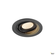 NUMINOS® MOVE M, Deckeneinbauleuchte, 2700 K, 40°, IP20, rund, schwarz