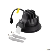 NUMINOS® MOVE M, Deckeneinbauleuchte, 4000 K, 20°, IP20, rund, schwarz