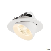 NUMINOS® GIMBLE L, Deckeneinbauleuchte, 2700 K, 40°, IP20, rund, weiß