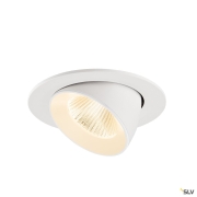NUMINOS® GIMBLE L, Deckeneinbauleuchte, 2700 K, 40°, IP20, rund, weiß