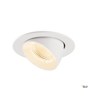 NUMINOS® GIMBLE L, Deckeneinbauleuchte, 2700 K, 55°, IP20, rund, weiß