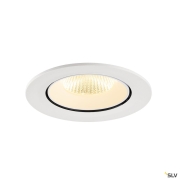 NUMINOS® GIMBLE L, Deckeneinbauleuchte, 3000 K, 40°, IP20, rund, weiß