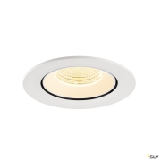 NUMINOS® GIMBLE L, Deckeneinbauleuchte, 3000 K, 55°, IP20, rund, weiß