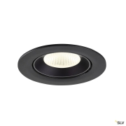 NUMINOS® GIMBLE L, Deckeneinbauleuchte, 4000 K, 40°, IP20, rund, schwarz