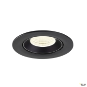 NUMINOS® GIMBLE L, Deckeneinbauleuchte, 4000 K, 55°, IP20, rund, schwarz