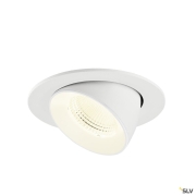 NUMINOS® GIMBLE L, Deckeneinbauleuchte, 4000 K, 55°, IP20, rund, weiß