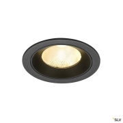 NUMINOS® L, Deckeneinbauleuchte, 3000 K, 20°, IP20, rund, schwarz