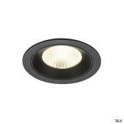 NUMINOS® L, Deckeneinbauleuchte, 4000 K, 40°, IP20, rund, schwarz