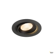NUMINOS® MOVE L, Deckeneinbauleuchte, 2700 K, 40°, IP20, rund, schwarz