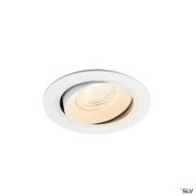 NUMINOS® MOVE L, Deckeneinbauleuchte, 2700 K, 55°, IP20, rund, weiß