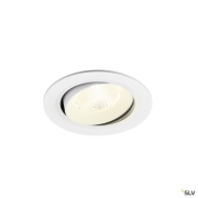 NUMINOS® MOVE L, Deckeneinbauleuchte, 4000 K, 40°, IP20, rund, weiß