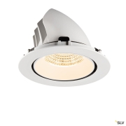 NUMINOS® GIMBLE XL, Deckeneinbauleuchte,, 2700 K, 55°, weiß