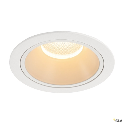 SLV NUMINOS® XL, Deckeneinbauleuchte, 2700 K, 40°, IP20, rund, weiß