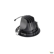 NUMINOS® MOVE XL, Deckeneinbauleuchte, 2700 K, 20°, IP20, rund, schwarz / weiß