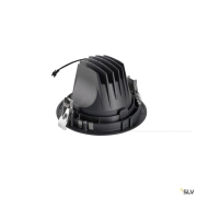 NUMINOS® MOVE XL, Deckeneinbauleuchte, 3000 K, 40°, IP20, rund, schwarz / weiß