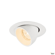 NUMINOS® GIMBLE XS, Deckeneinbauleuchte, 2700 K, 20°, IP20, rund, weiß