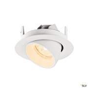 NUMINOS® GIMBLE XS, Deckeneinbauleuchte, 2700 K, 20°, IP20, rund, weiß