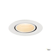 NUMINOS® GIMBLE XS, Deckeneinbauleuchte, 2700 K, 20°, IP20, rund, weiß