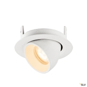 NUMINOS® GIMBLE XS, Deckeneinbauleuchte, 2700 K, 55°, IP20, rund, weiß