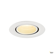 NUMINOS® GIMBLE XS, Deckeneinbauleuchte, 3000 K, 20°, IP20, rund, weiß