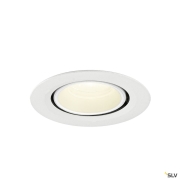 NUMINOS® GIMBLE XS, Deckeneinbauleuchte, 4000 K, 20°, IP20, rund, weiß