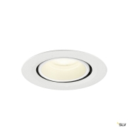 NUMINOS® GIMBLE XS, Deckeneinbauleuchte, 4000 K, 55°, IP20, rund, weiß