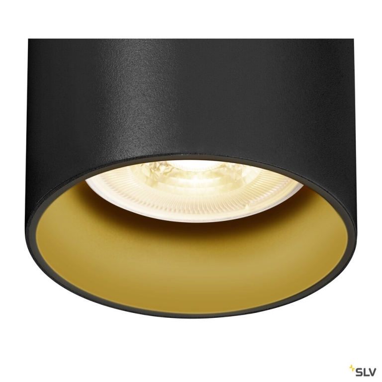 SLV ASTO TUBE, 1~ Pendelleuchte, GU10, Pendellänge 250 cm, 1 x max. 10 W, schwarz