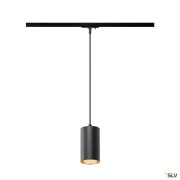 ASTO TUBE, 1~ Pendelleuchte, GU10, Pendellänge 250 cm, 1 x max. 10 W, schwarz
