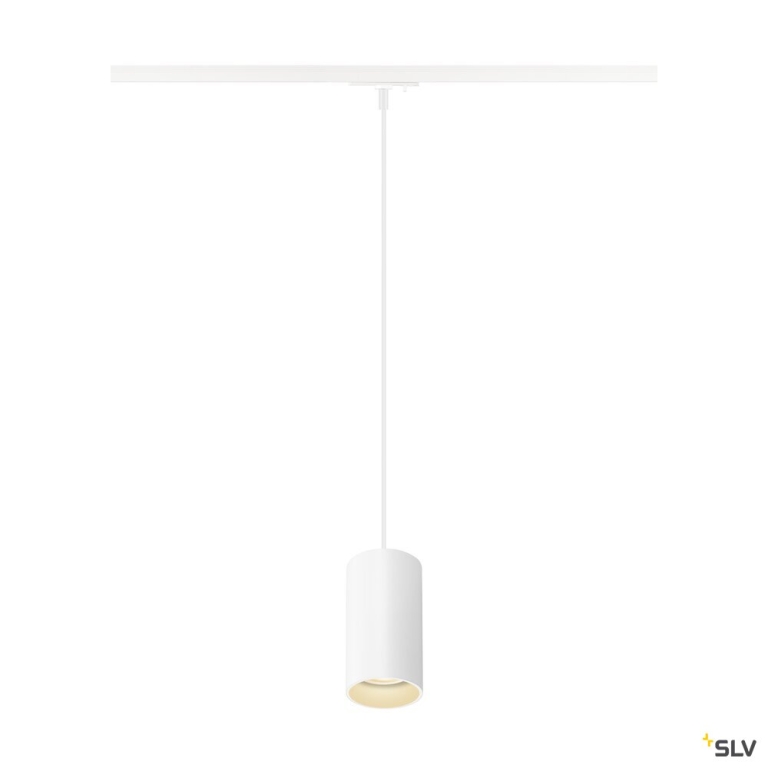 SLV ASTO TUBE, 1~ Pendelleuchte, GU10, Pendellänge 250 cm, 1 x max. 10 W, weiß