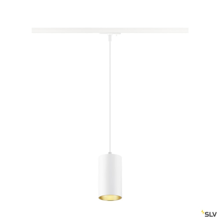 SLV ASTO TUBE, 1~ Pendelleuchte, GU10, Pendellänge 250 cm, 1 x max. 10 W, weiß