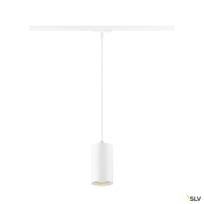 SLV ASTO TUBE, 1~ Pendelleuchte, GU10, Pendellänge 250 cm, 1 x max. 10 W, weiß