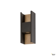 FLATT II, Wandaufbauleuchte, PHASE, 2700 K, 9.5 W, anthrazit / braun