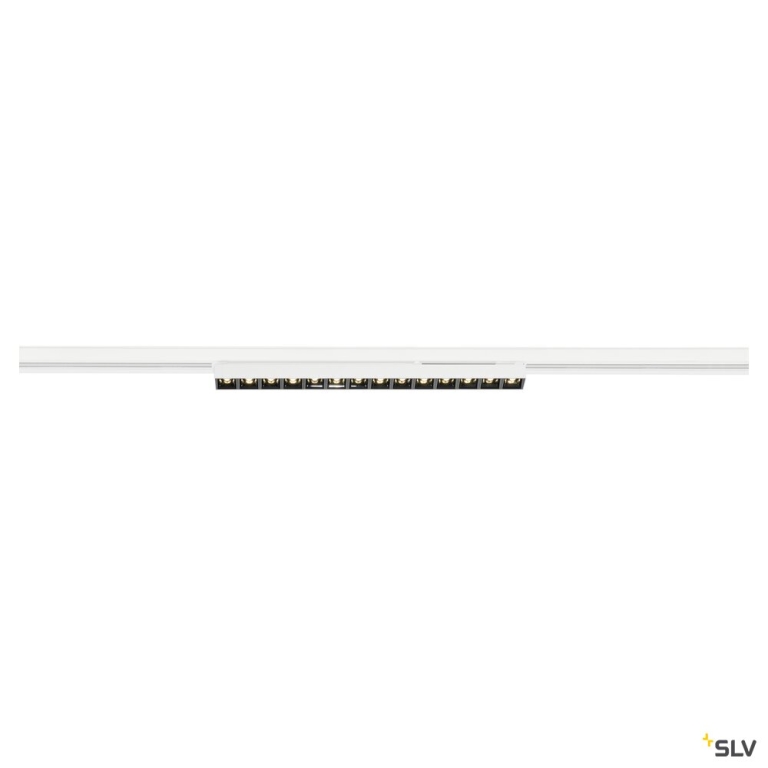 SLV SIGHT EVO, 3~ Spot, single, rechteckig, 3000 K, 18 W, 60°, weiß / schwarz