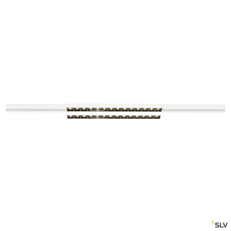SLV SIGHT EVO, 3~ Spot, double, rechteckig, 3000 K, 25 W, 60°, weiß / schwarz