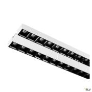 SIGHT EVO, 3~ Spot, double, rechteckig, 3000 K, 25 W, 60°, weiß / schwarz