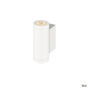 HELIA PRO S, Wandaufbauleuchte, up/down, DALI, P2, zylindrisch, 2700 K, 12 W, 24°, weiß
