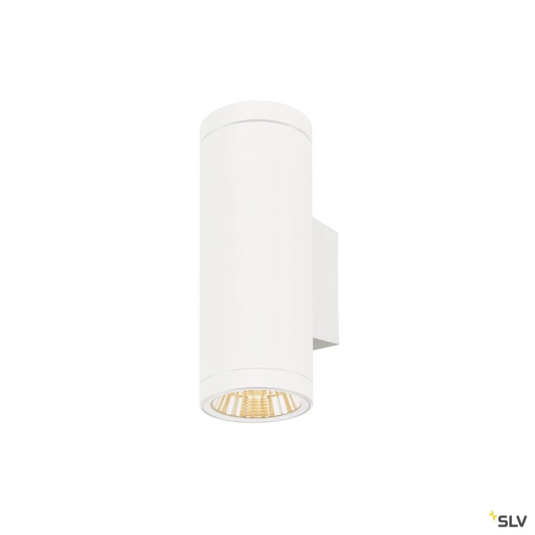 SLV HELIA PRO L, Wandaufbauleuchte, single, DALI, P1, zylindrisch, 2700 K, 10 W, 24°, weiß